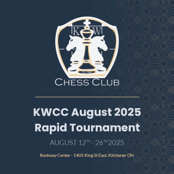 KWCC August 2025 Rapid Tournament