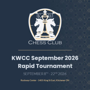 KWCC September 2026 Rapid Tournament